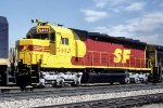 Santa Fe SD45u ATSF #5402 in Kodachrome